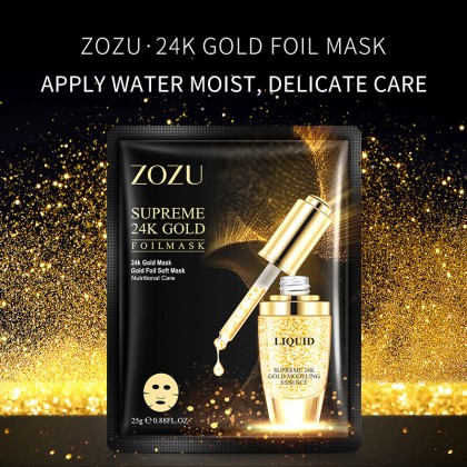 ZOZU 24K Supreme Gold Face Sheet Mask - Image 2