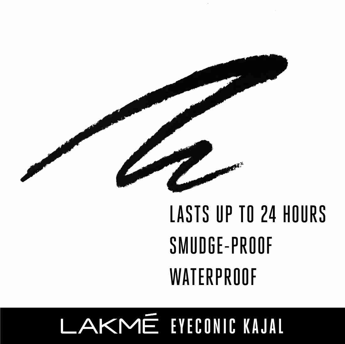 LAKME EYE CONIC KAJAL 9 to 5 FASSHIONISRA COLLECTION DEEP BLACK - Image 4