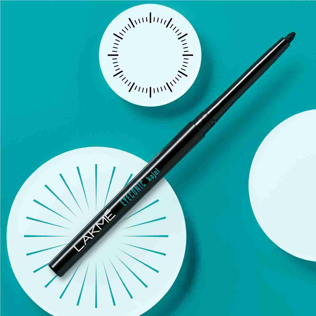 LAKME EYE CONIC KAJAL 9 to 5 FASSHIONISRA COLLECTION DEEP BLACK - Image 2
