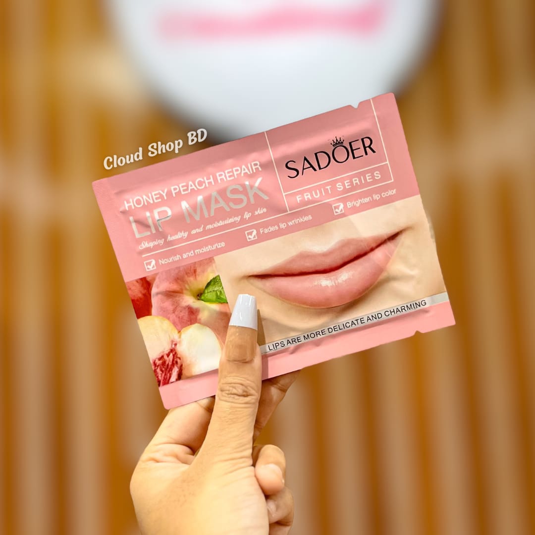 Sadoer Honey Peach Repair Lip Mask
