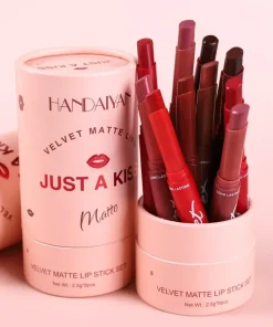 Handaiyan Just A Kiss- 8 pcs Velvet Matte Lipstick Set