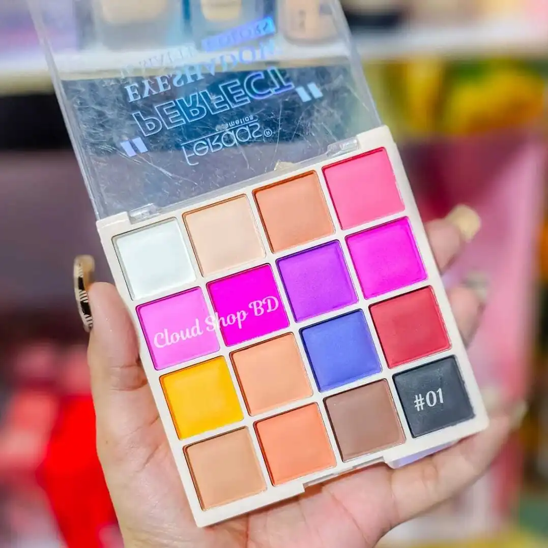 FEROOS 16 Color Perfect Eyeshadow Palette - Image 2