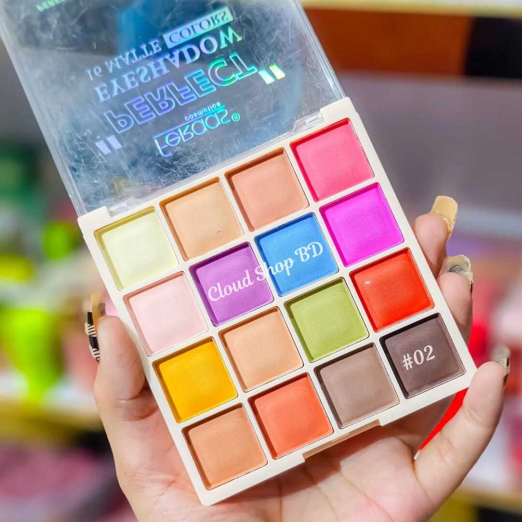 FEROOS 16 Color Perfect Eyeshadow Palette - Image 3