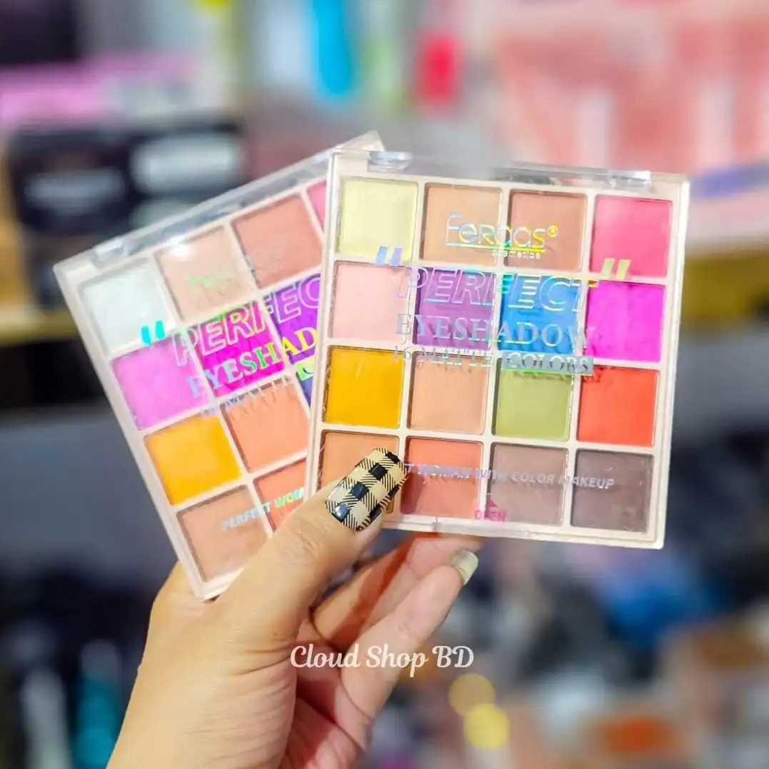 FEROOS 16 Color Perfect Eyeshadow Palette