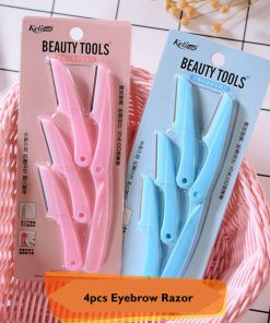 Keli Beauty Tools 4pcs Eyebrow Razor Set