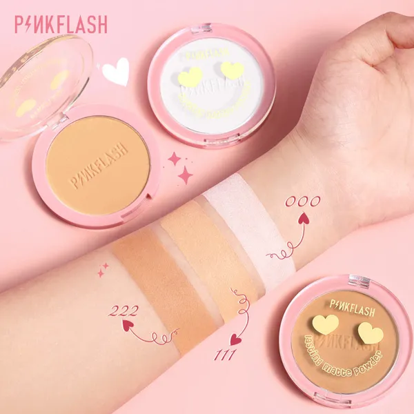 PINKFLASH Lasting Matte Pressed Powder - Image 2