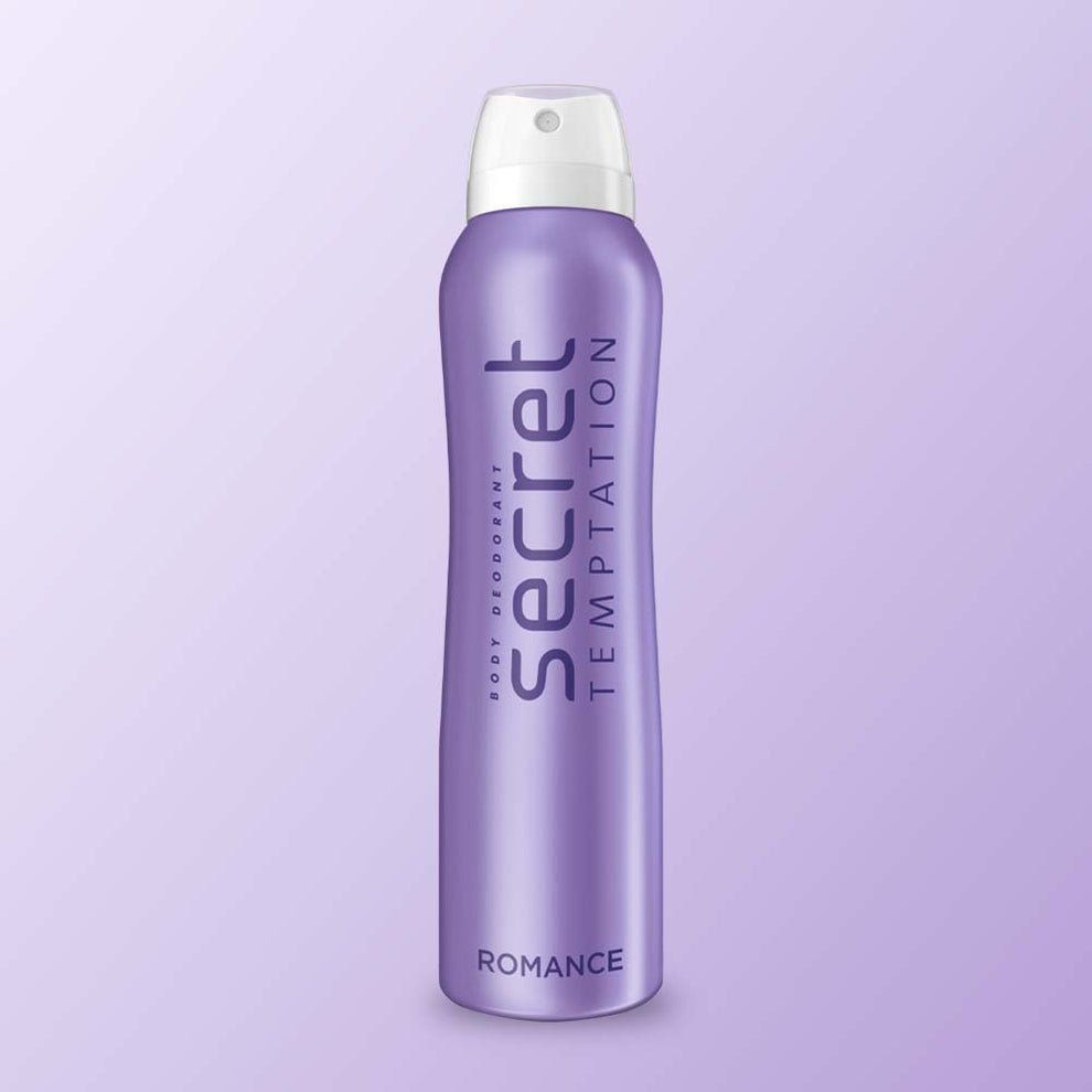 Secret Temptation Romance Deodorant Body Spray for Women