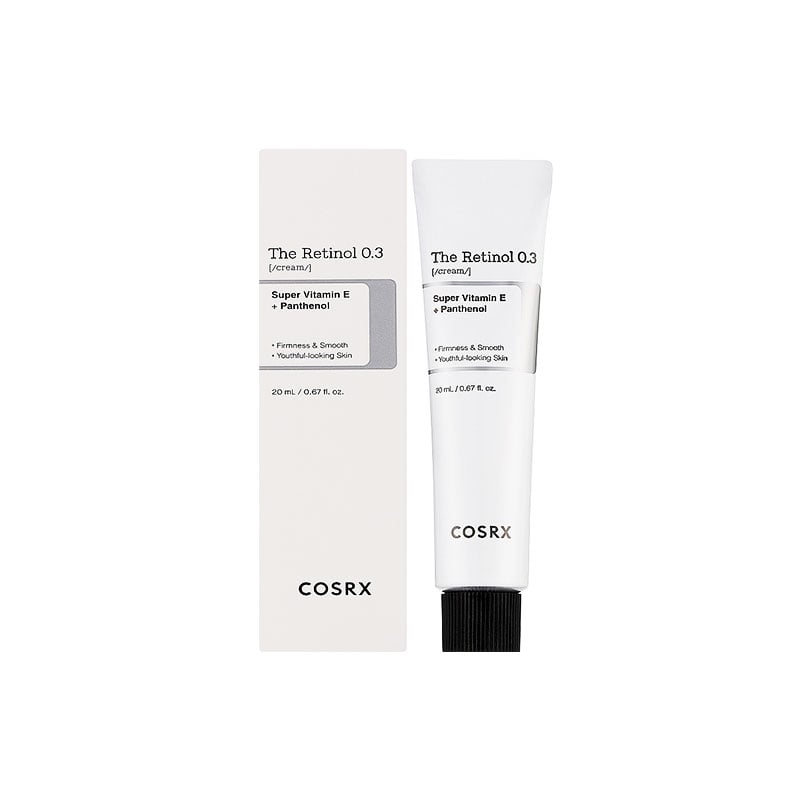 COSRX The Retinol 0.3 Cream with Super Vitamin E + Panthanol - 20ml