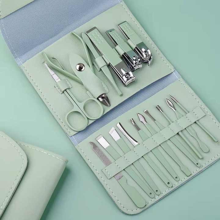 Folding Bag Stainless Steel Nail Cutter Tool set - Image 2