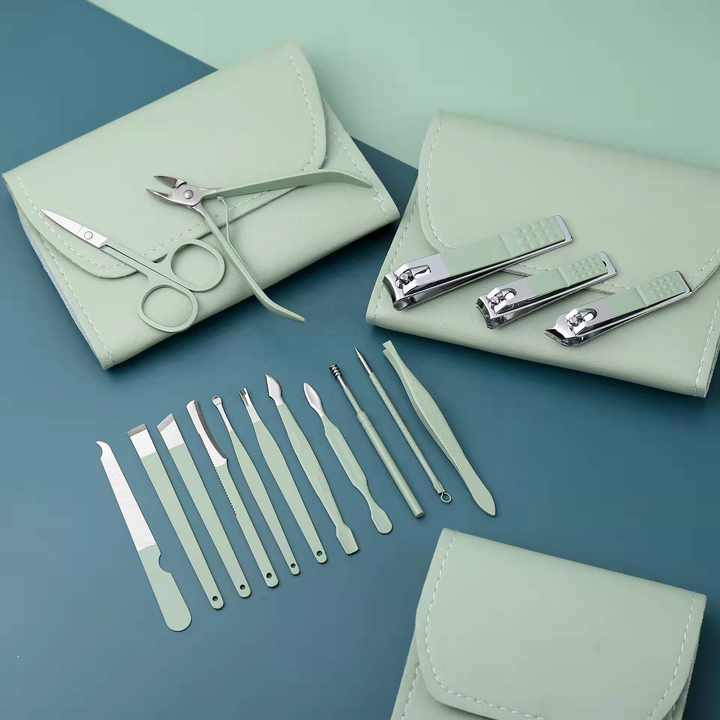 Folding Bag Stainless Steel Nail Cutter Tool set