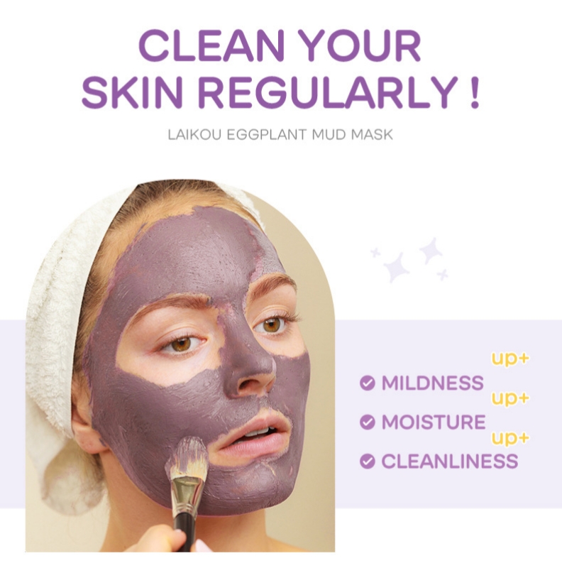 LAIKOU Eggplant Mud Mask - Image 2