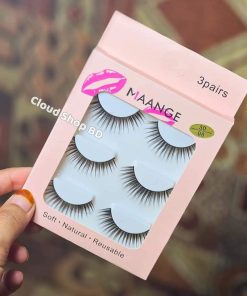 MAANGE 3D False Eyelashes 3 Pair Set