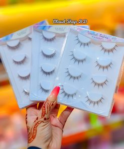MAGEFY 4 Pairs of Natural Full False Eyelashes Set
