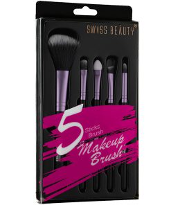 SWISS BEAUTY 5 Sticks Makeup Brushes