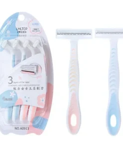 LMLTOP 3 Layers Charming Lady Triple Layer Razor 4 Pcs