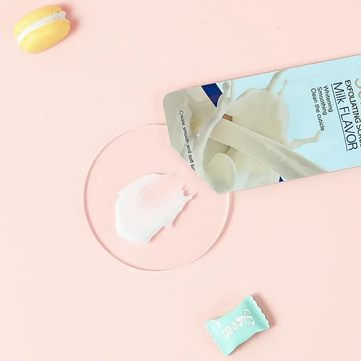 Fenyi Exfoliating Milk Brightening Body Scrub - Mini 3g - Image 2