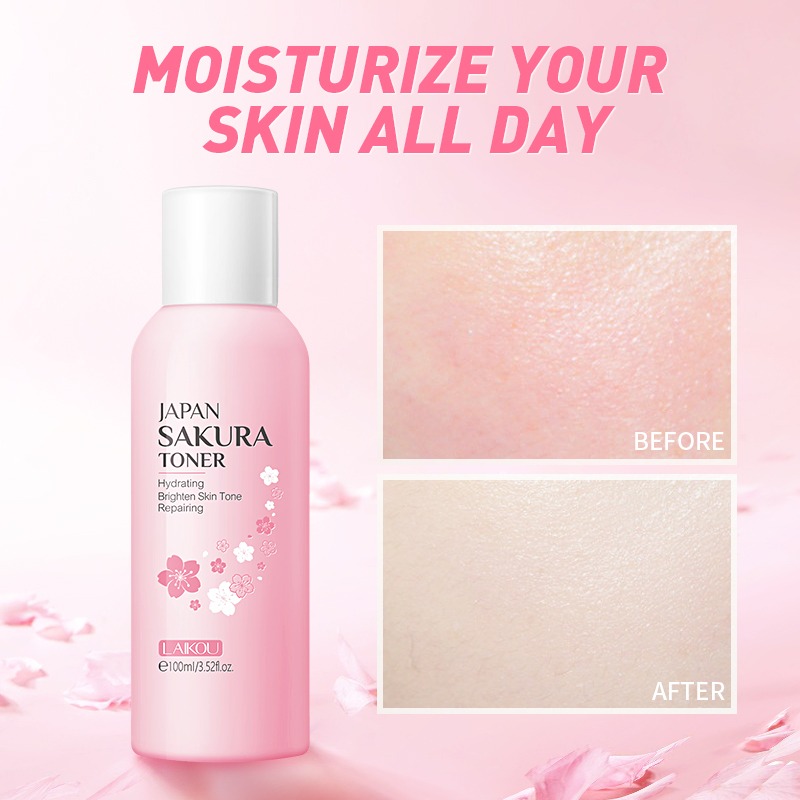 LAIKOU Japan Sakura Toner – 100ml - Image 2
