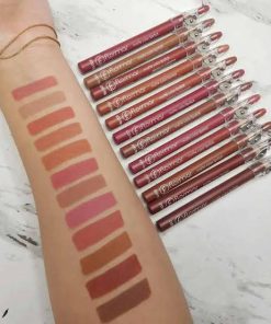 flarnnor 12 piece  lipstick set with sharpner