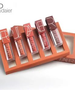 Pudaier 5 Pure Color Liquid Matte Lipstick Set