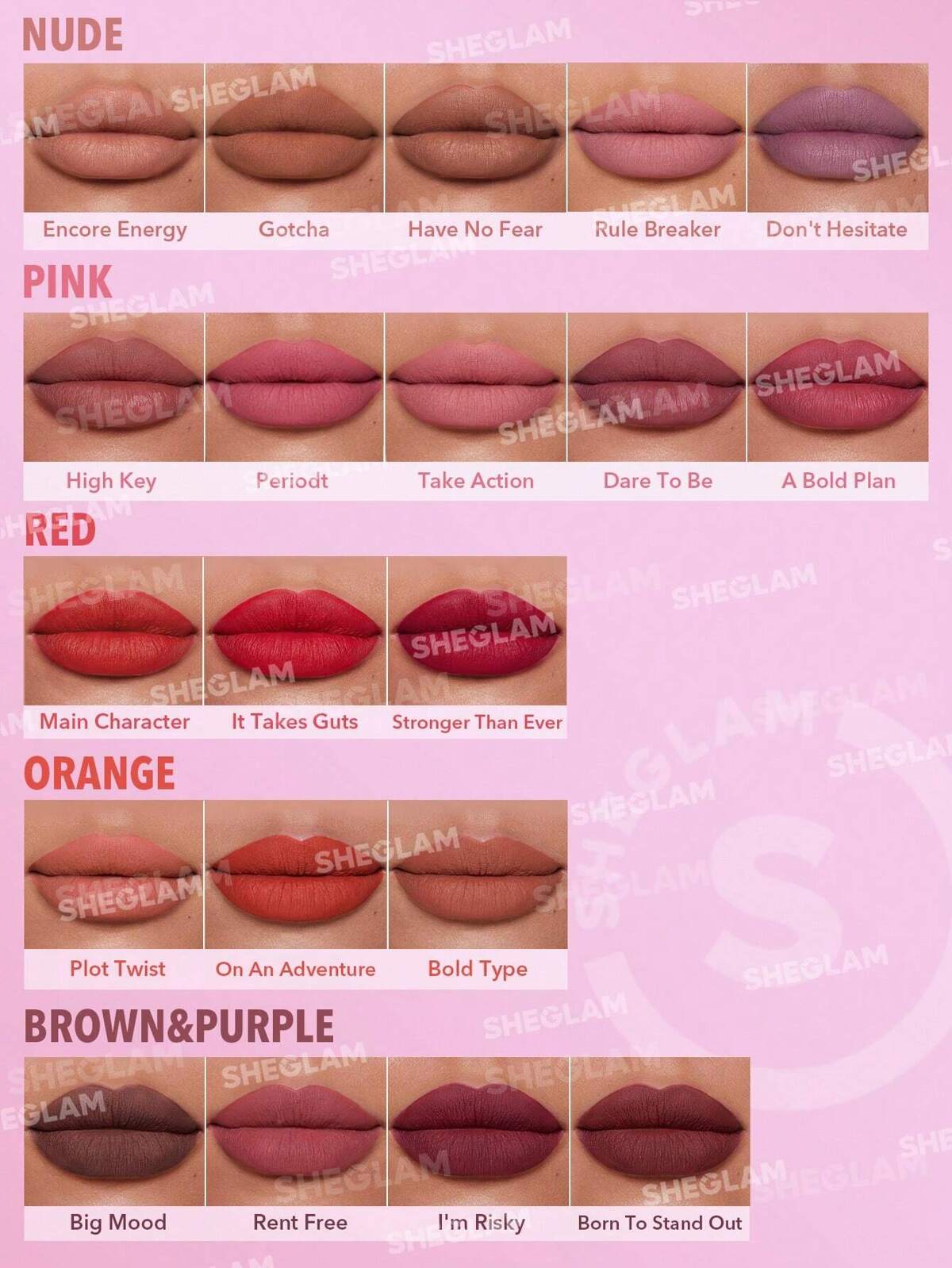 SHEGLAM Dynamatte Boom Long-Lasting Matte Lipstick - Image 2