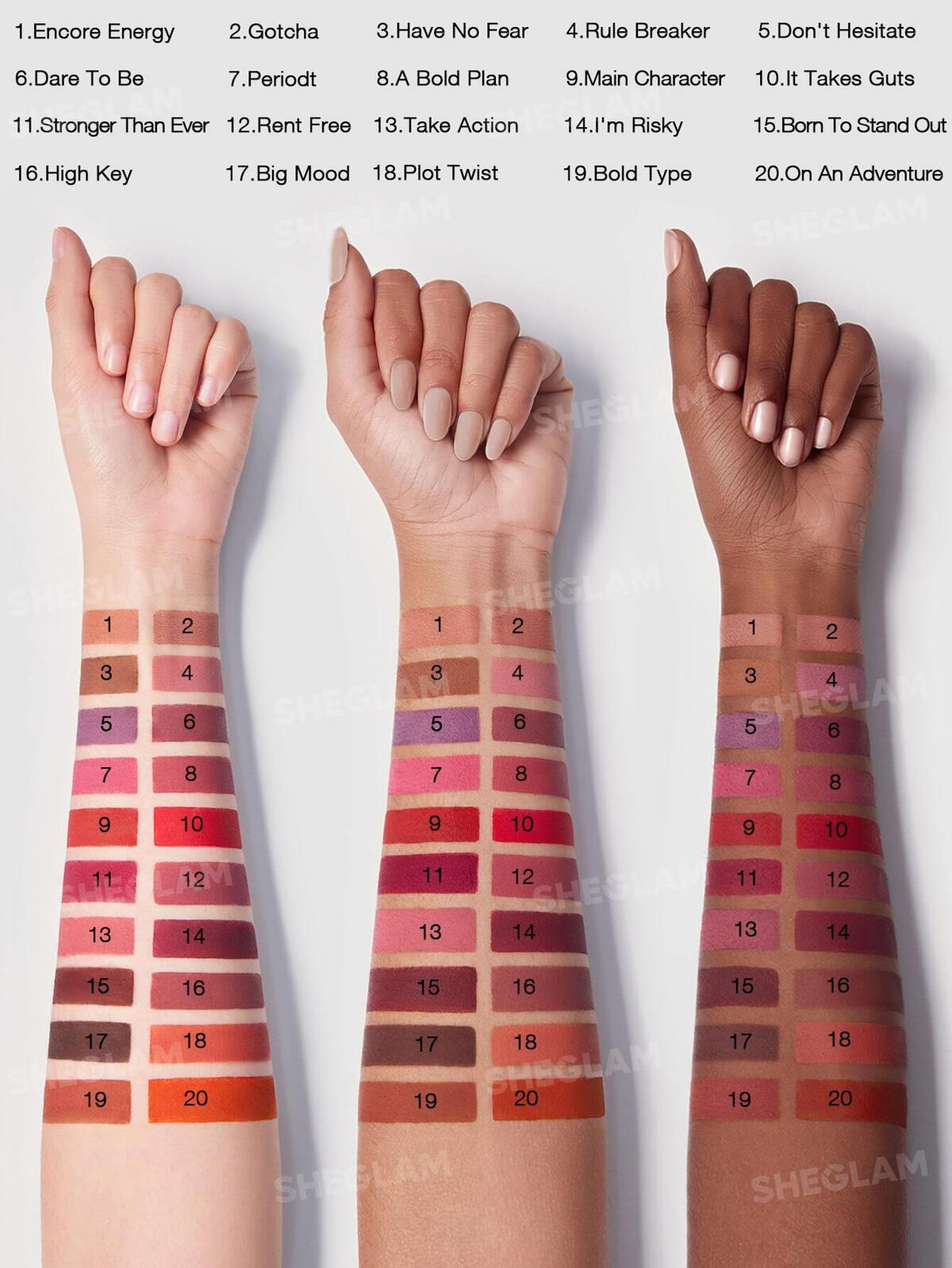 SHEGLAM Dynamatte Boom Long-Lasting Matte Lipstick - Image 3