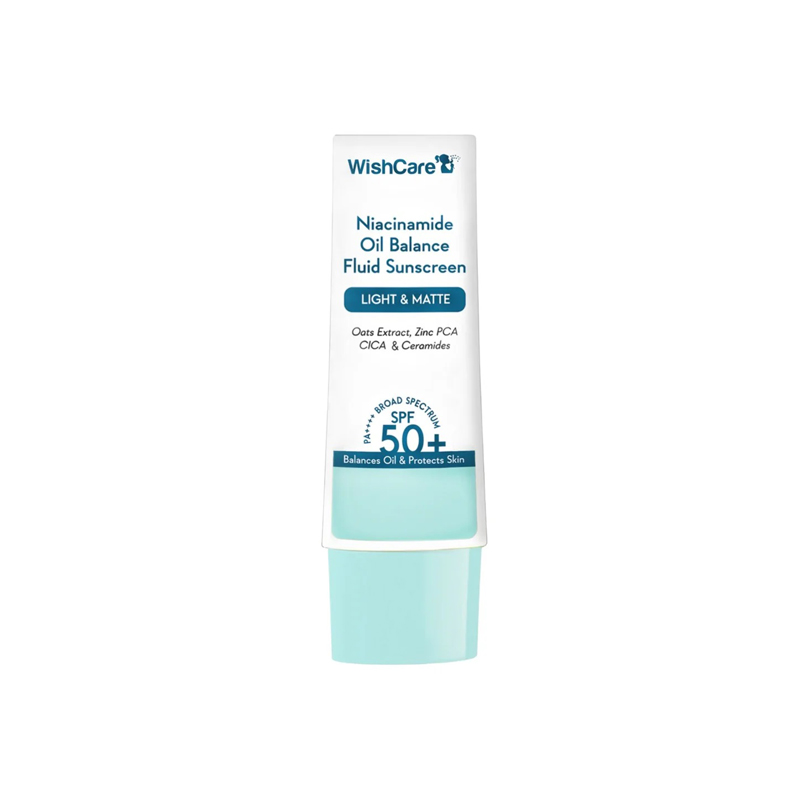 WishCare Niacinamide Oil Balance Fluid Sunscreen Spf 50+ Pa+++ (50ml)