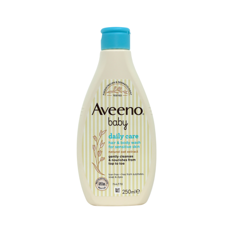 Aveeno Baby Daily Care Hair & Body Wash - 250m