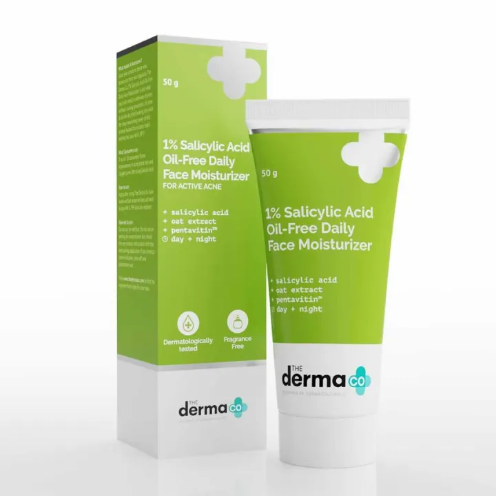 The Derma Co. 1% Salicylic Acid Oil Free Moisturizer - 50g