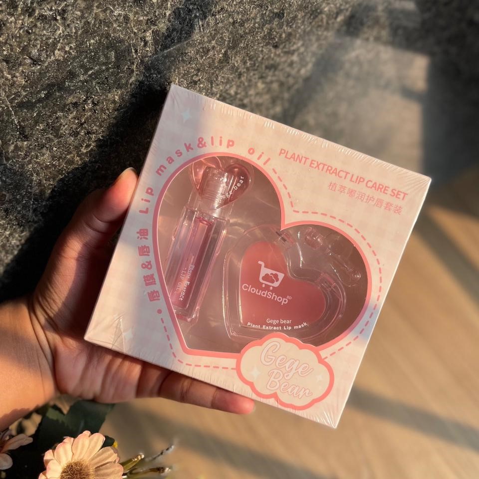GEGE BEAR Plant Extract Lip Care Set