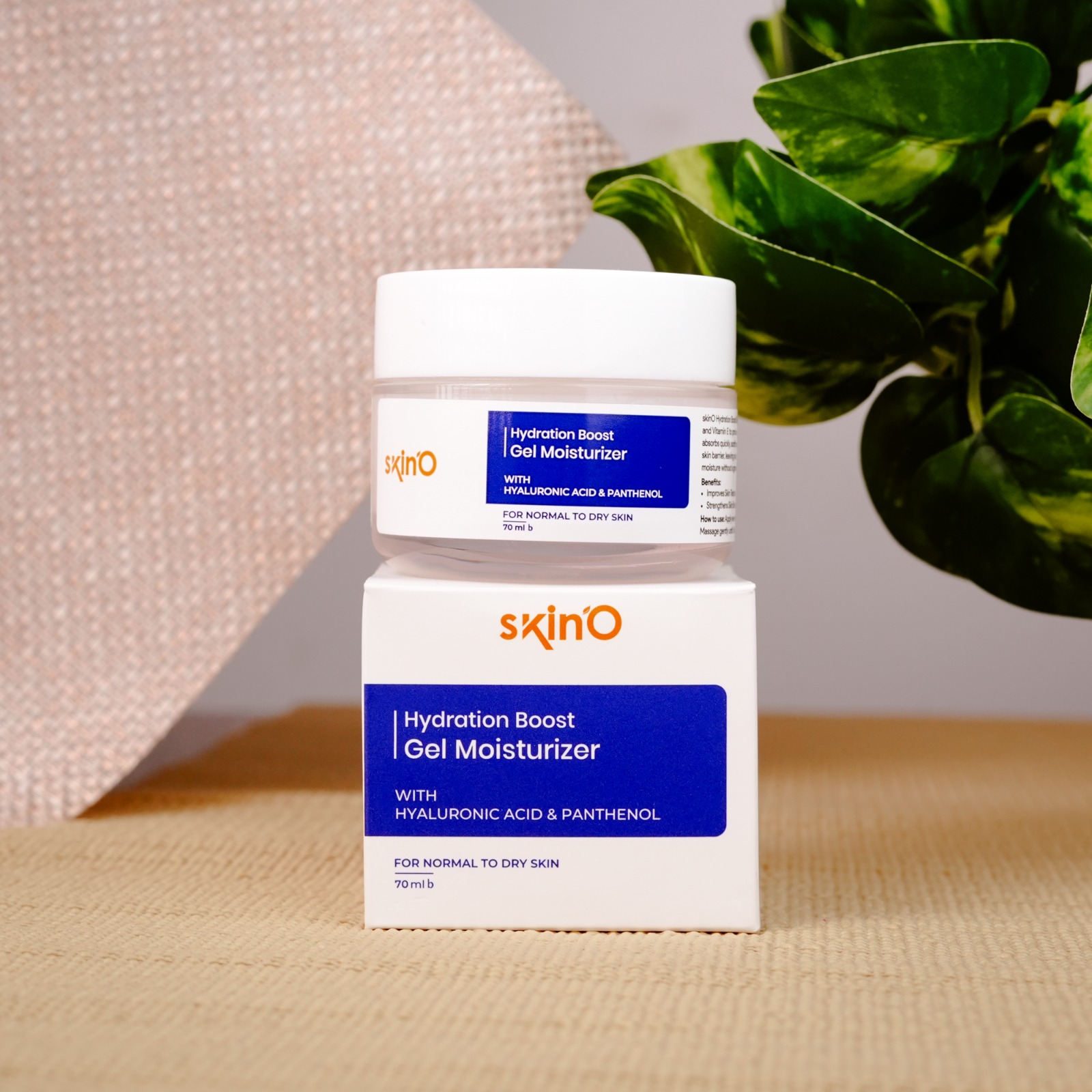 skin'O Hydration Boost Gel Moisturizer with Hyaluronic Acid & Panthenol 70ml