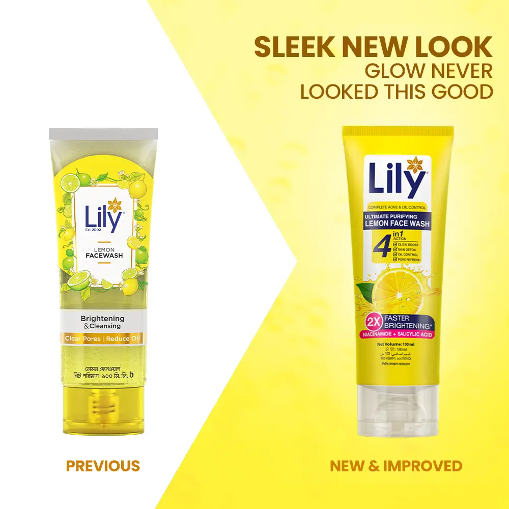 Lily Lemon Facewash 100ml - Image 3