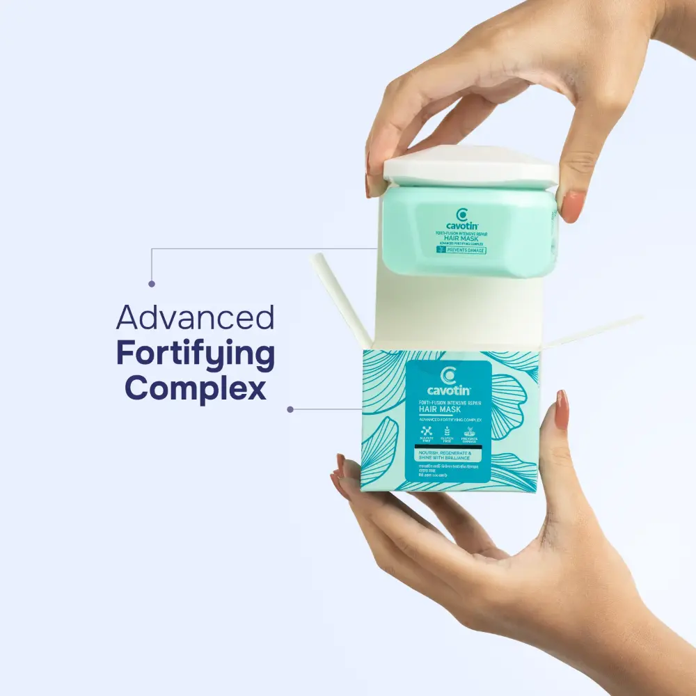 Cavotin Forti-Fusion Intensive Repair Hair Mask 200gm - Image 3