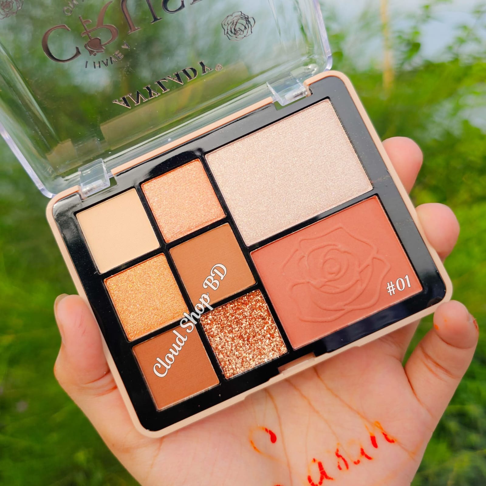 ANYLADY I Have A Crush Eyeshadow & Blusher Palette - Image 2
