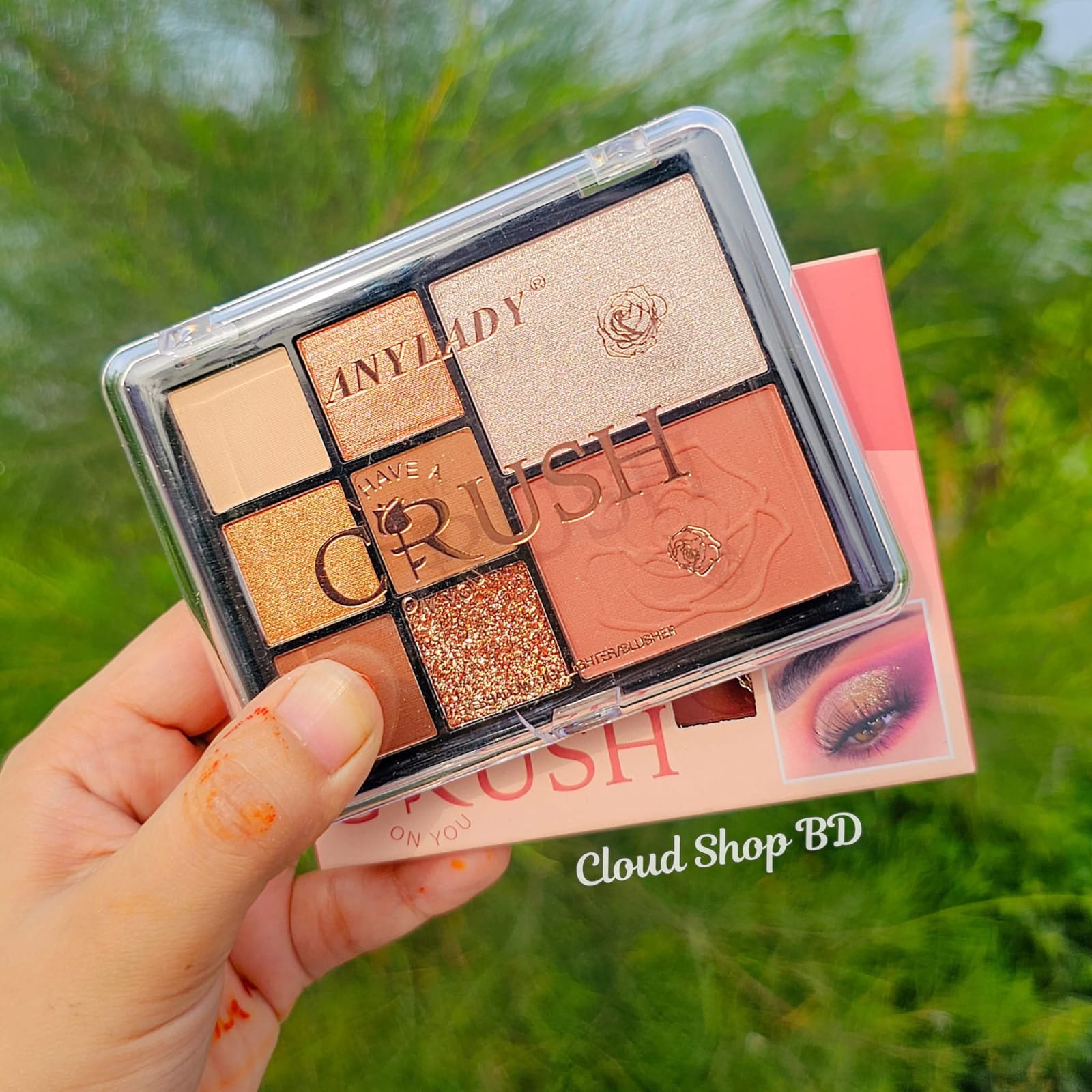 ANYLADY I Have A Crush Eyeshadow & Blusher Palette