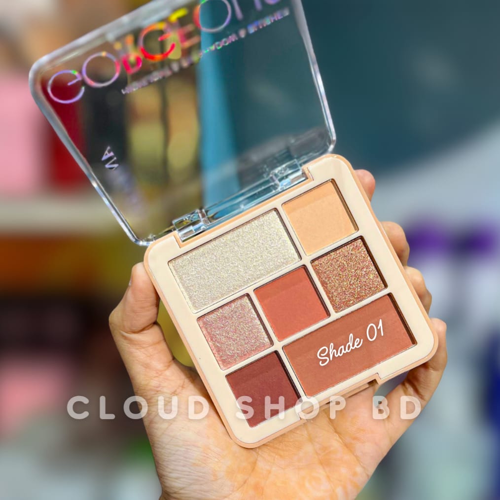 ANYLADY Gorgeous Eyeshadow Palette – Highlight & Eyeshadow & Blush - Image 2