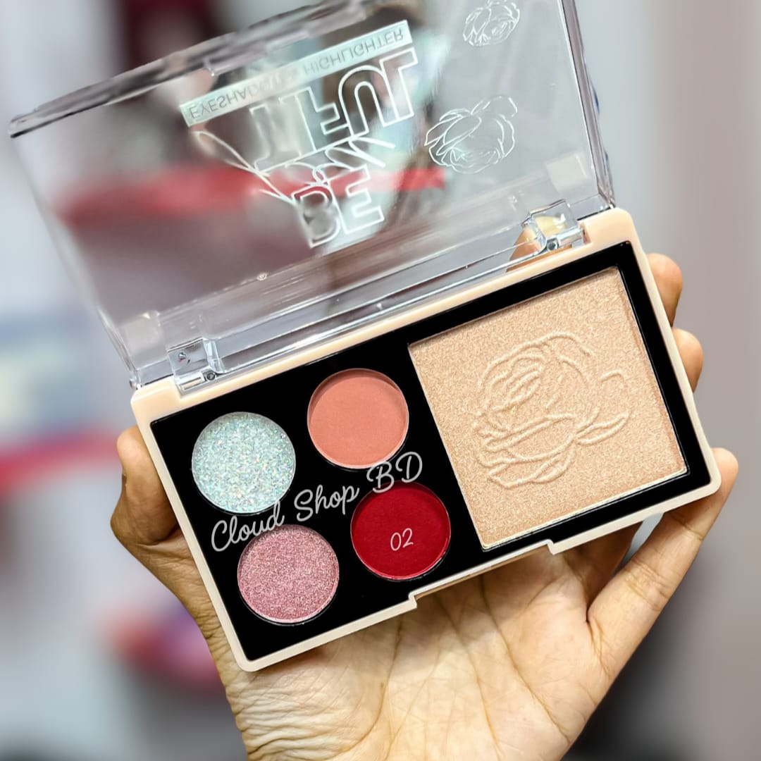 AnyLady Gorgeous 7-color eyeshadow and highlighter palette - Image 3