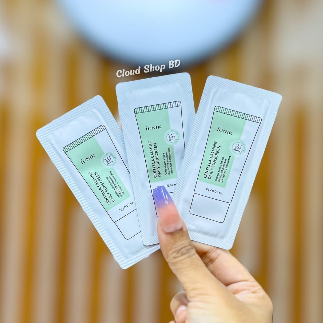 iUNIK Centella Calming Daily Sunscreen Sachet