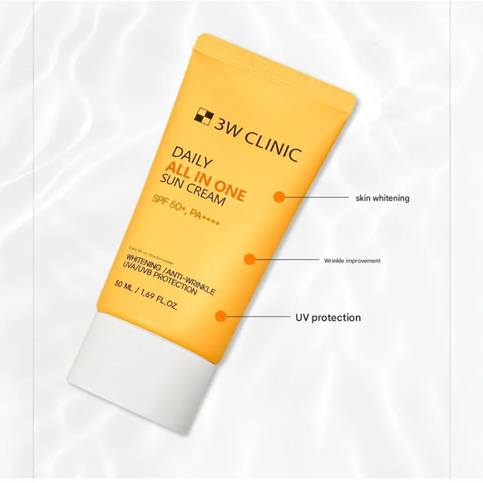 3W Clinic Daily All In One Sun Cream (60 mL) - Image 2