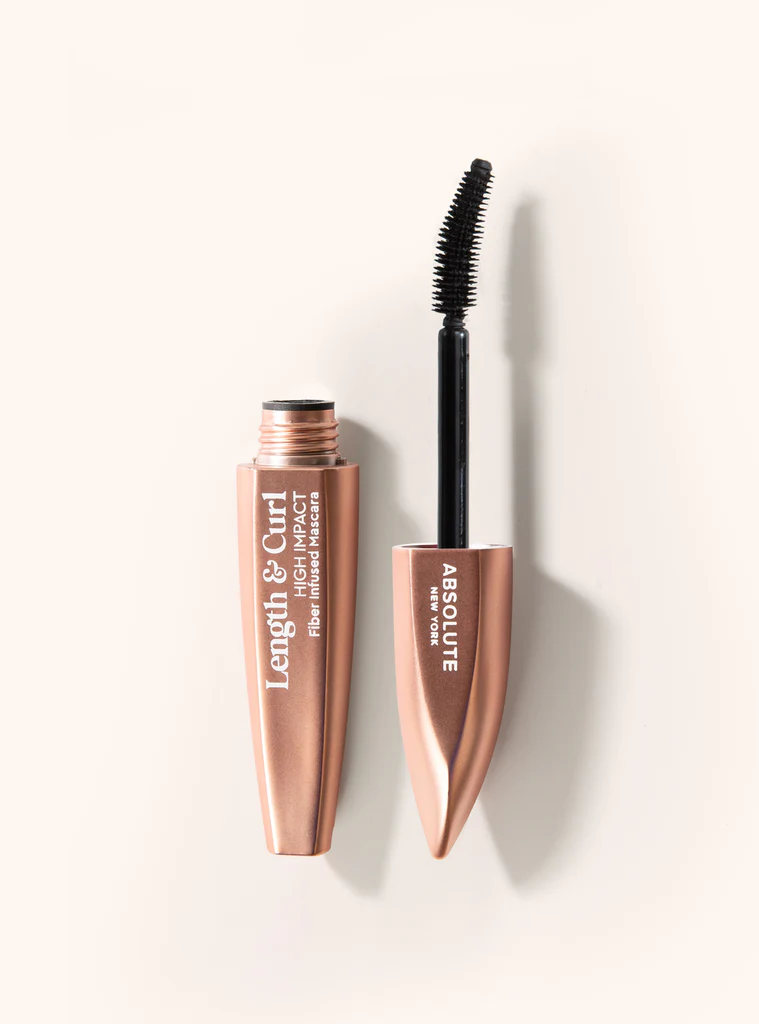 Absolute New York Length & Curl High Impact Fiber Infused Mascara