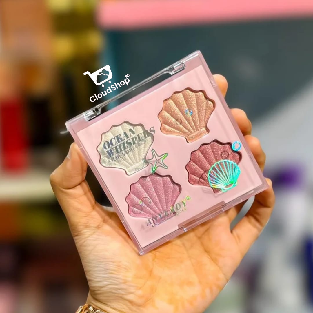Anylady Ocean Whispers Highlighter Palette