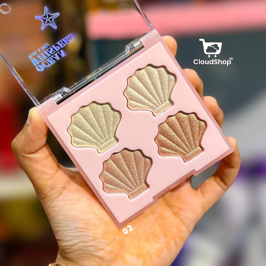 Anylady Ocean Whispers Highlighter Palette - Image 3