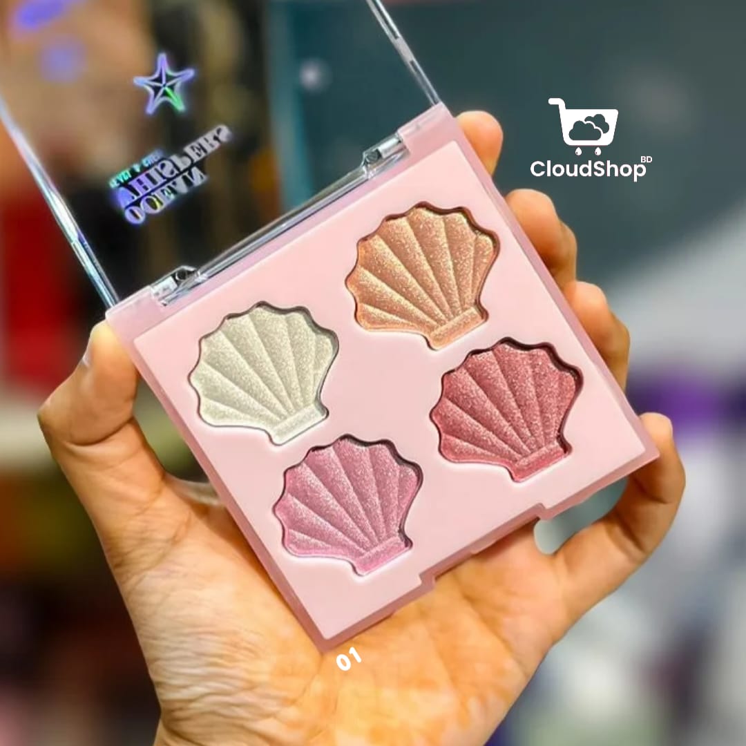 Anylady Ocean Whispers Highlighter Palette - Image 2