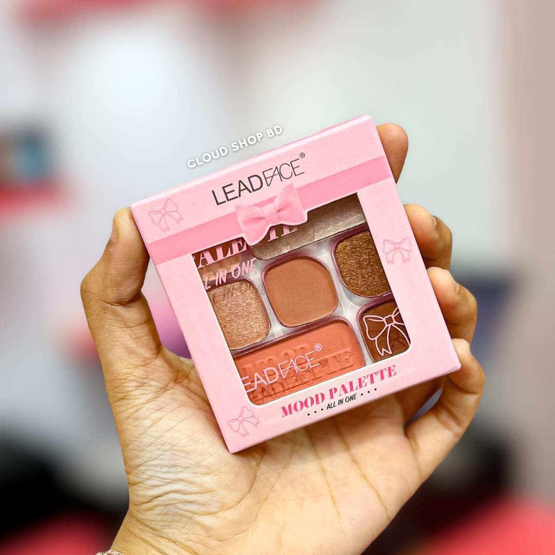 LEADFACE Mood Palette eyeshadow and blusher set