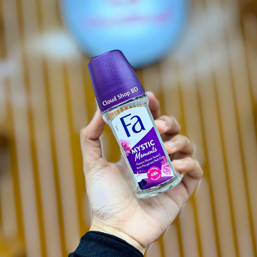 Fa Mystic Moments Passion Flower Scent Anti-Perspirant Roll-On (50ml)