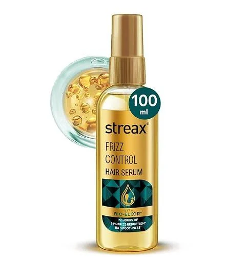 Streax Anti-Split / Frizz-Control Hair Serum (with Bio-Elixir)